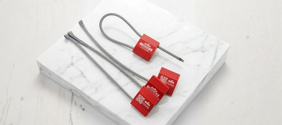 METAL CABLE LOCK / WIRE ROPE SEALS (CL-202) - Aluminium
