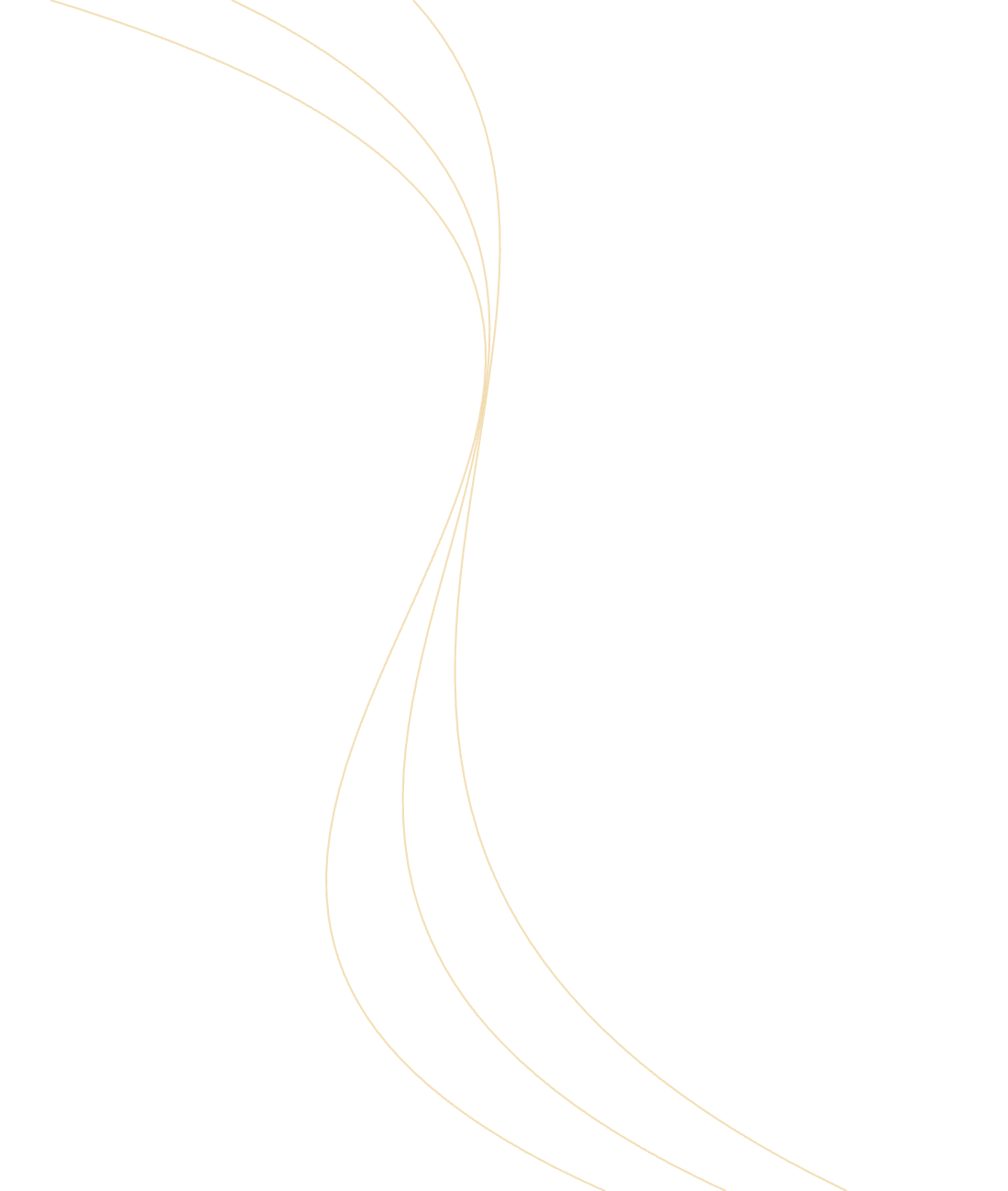 Decorative curved lines